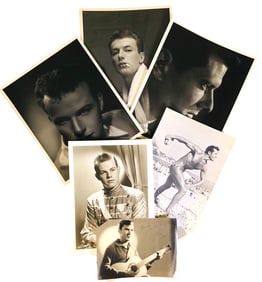 Vintage Male Models & Celebrity Photographs