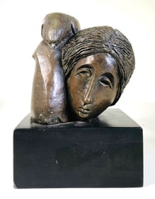 ALVAR Sunol Munoz-Ramos (b. 1935) Bronze Figure
