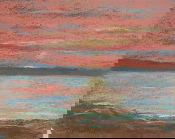 Claude Monet* (1840-1926) Pastel On Paper (See Guarantee & Disclaimer)
