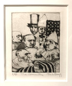 Charles Bragg (1931-2017) Etching, Signed