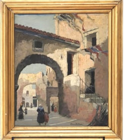 Gino Albieri (1881-1949) Oil Painting