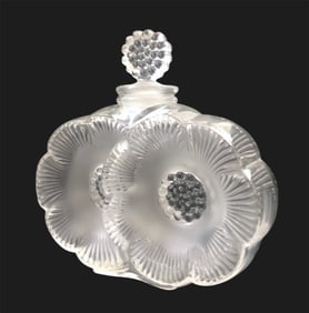 Lalique Crystal Perfume Bottle