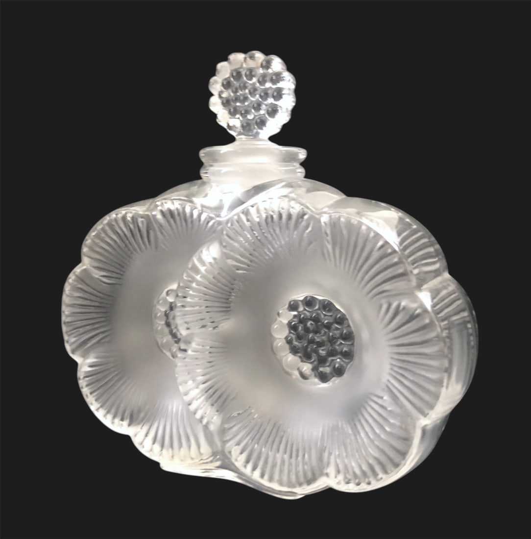 Lalique Crystal Perfume Bottle (1 of 2)