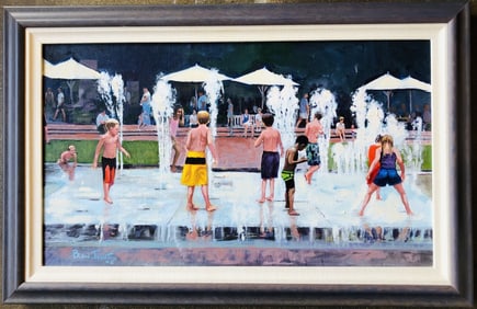 Oil Painting By Brian Johnston