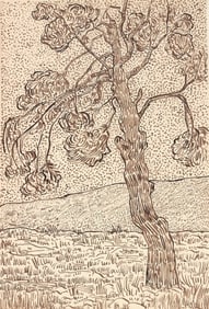 Vincent Van Gogh* (1853-1890) Ink Drawing (See Guarantee & Disclaimer)