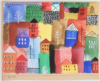 Paul Klee* (1879-1940) Watercolor (See Guarantee & Disclaimer)