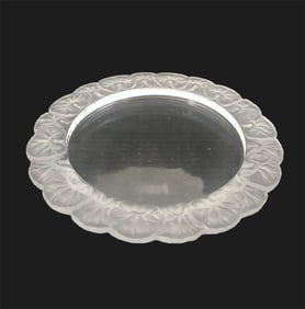Lalique Crystal Platter
