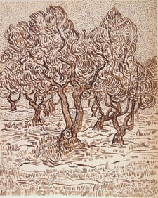 Vincent Van Gogh* (1853-1890) Ink Drawing (See Guarantee & Disclaimer)