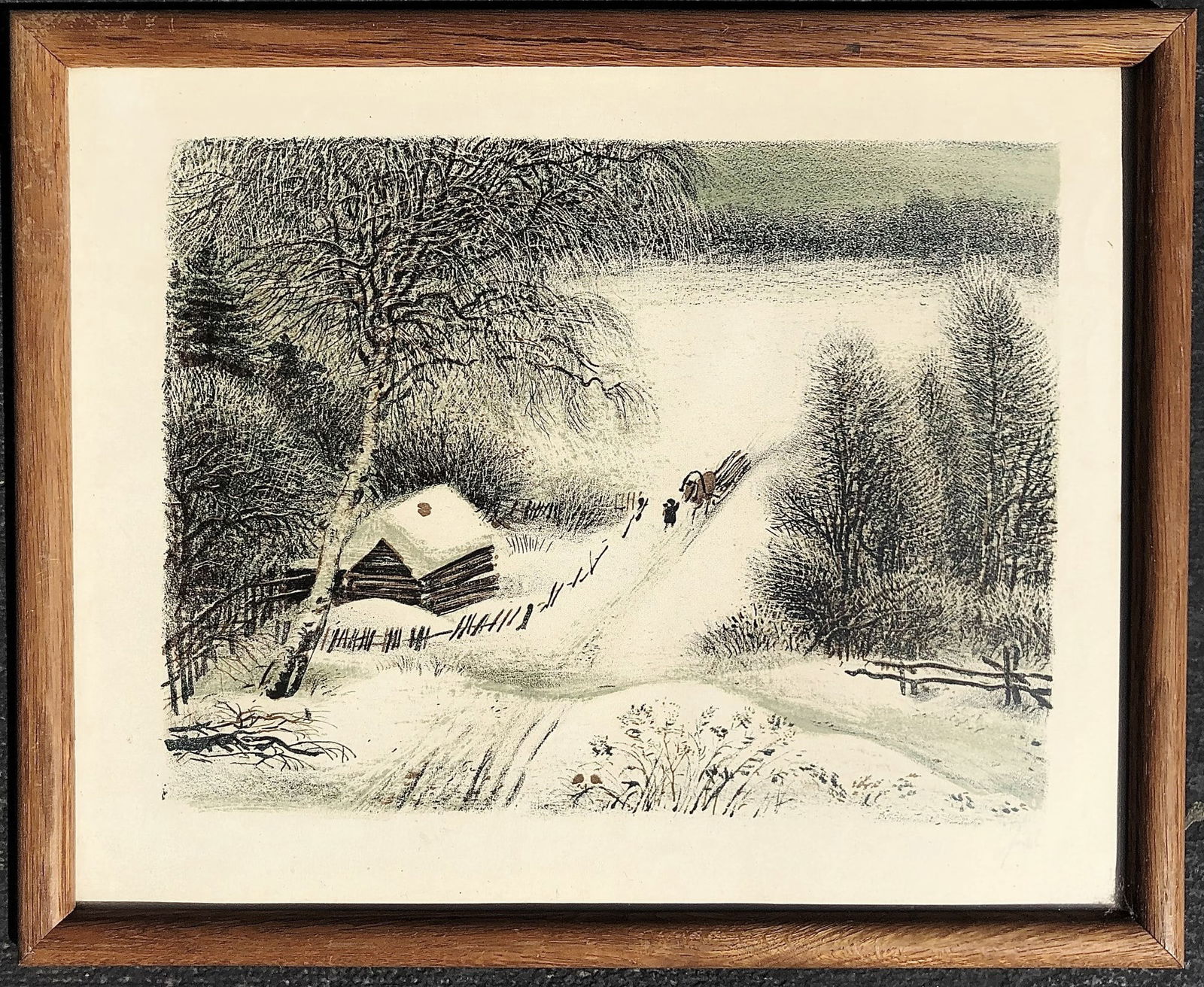 Russian Color Lithograph, 20th Century (1 of 3)