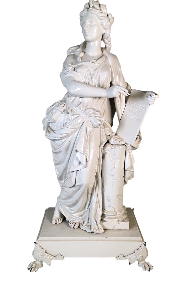 Neoclassical Figural Table Lamp - 3