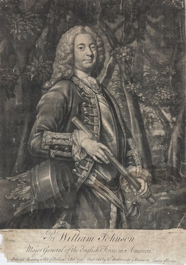 18th Century Historical Engraving, Ca. 1760 (1 of 2)