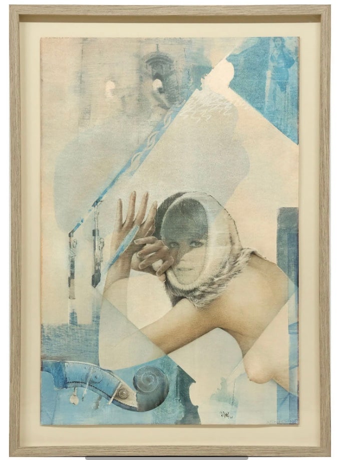 Pol Mara (1920-1998) Color Lithograph, Signed: Color lithograph, "Les Sables de L'Aurore" (The Sands of Dawn), by Pol Mara (1920-1998). Signed and dated. Gallery label on reverse. Appears to be in excellent condition. Framed dimensions: H. 49 3/4 