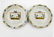 Two Antique French Faience Plates