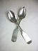 Coin Silver Serving Spoons - 2