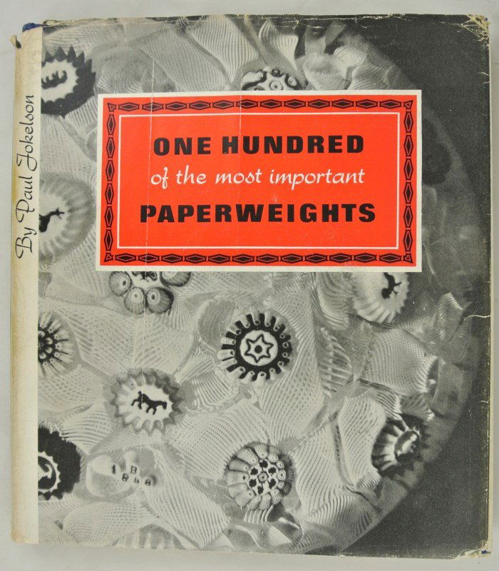 Paperweight Books: Two scarce books on rare glass paperweights.