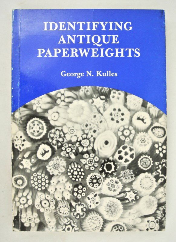 Lot Of Collector's Books: Antique Paperweights: Five books and catalogs on paperweights.