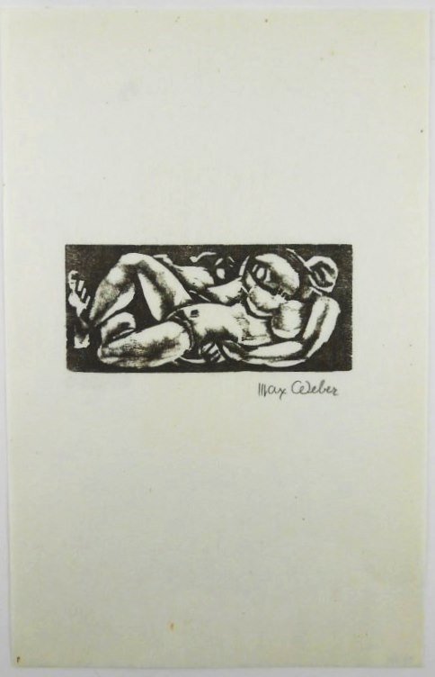 Max Weber (1881-1961) Original Signed Woodcut (1 of 1)