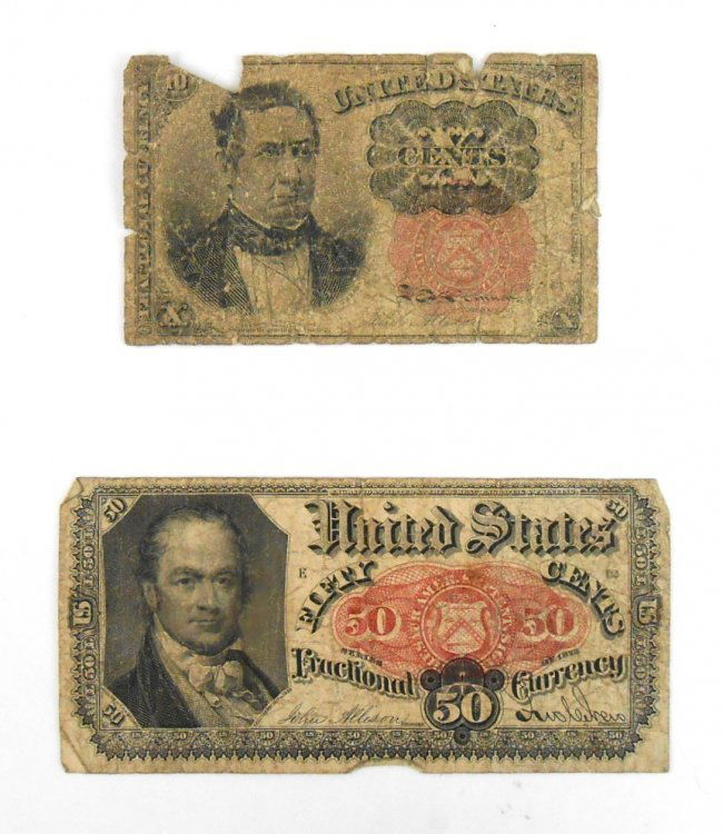 U.S. & Canadian Fractional Currency (1 of 3)
