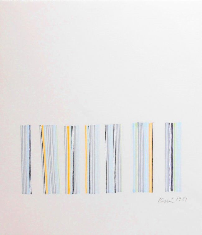 Gene Davis (1920-1985) Abstract (1 of 2)