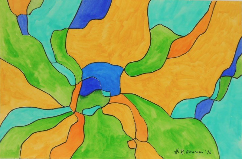 Hernando Ruiz Ocampo (1911-1978) Watercolor (1 of 4)