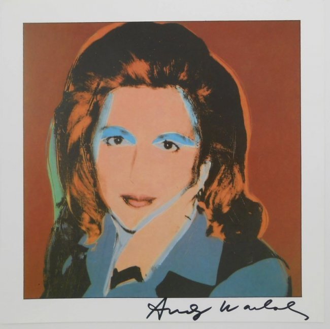 Andy Warhol (1928-1987) Signed Print (1 of 1)