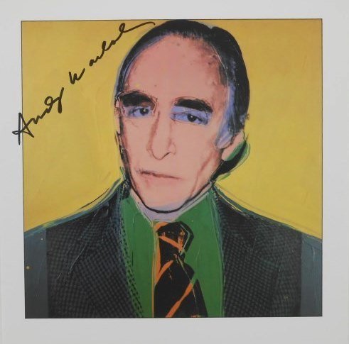 Andy Warhol (1928-1987) Signed Print (1 of 1)