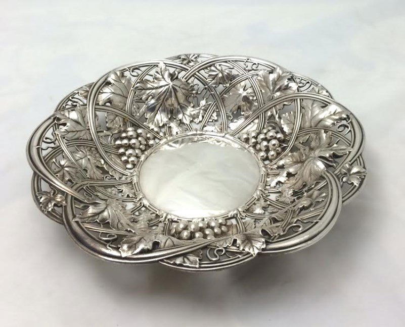 American Pierced Sterling Silver Bowl (1 of 3)