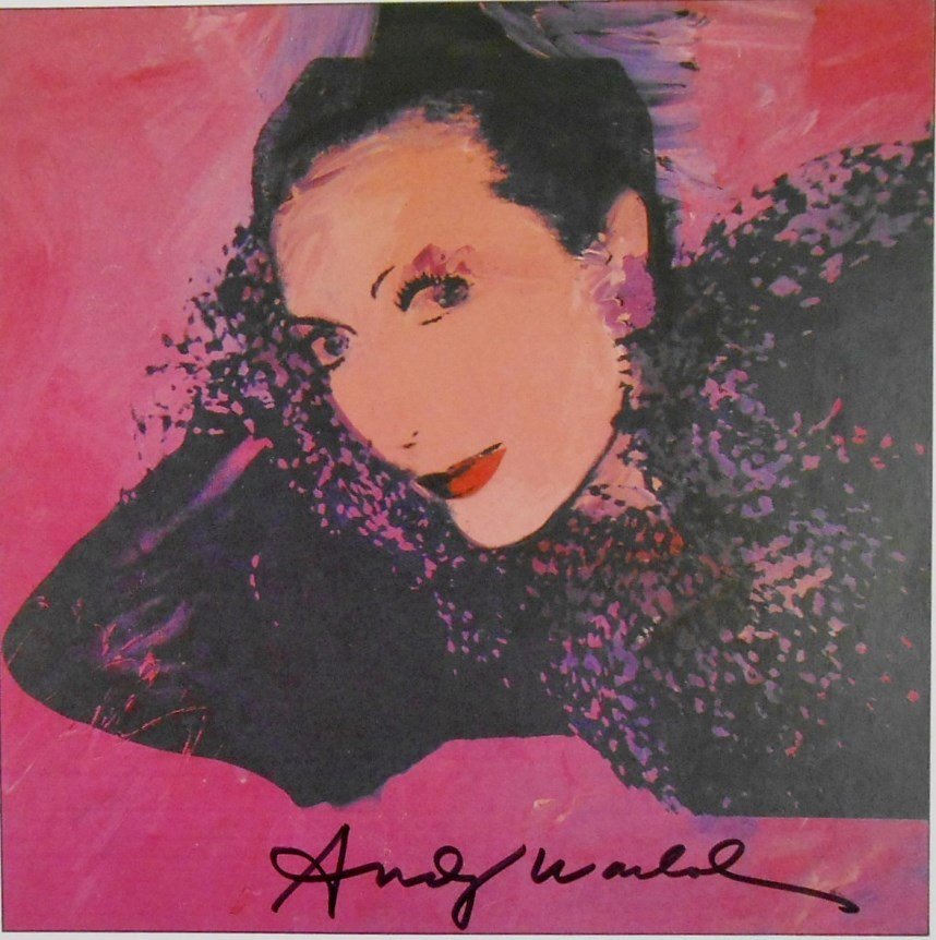 Andy Warhol (1928-1987) Signed Print (1 of 1)