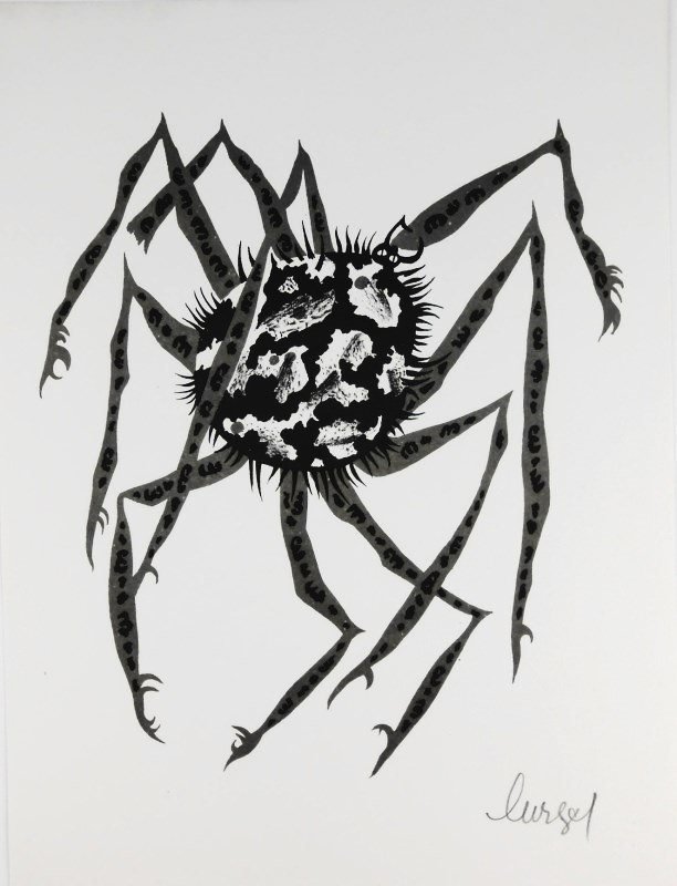 Jean Lurcat (1892-1966) Signed Color Lithograph: Color lithograph by Jean Lurcat. Pencil signed. From the suite, Geographie Animale, first printed in 1948. 12 3/8 x 9 inches. Excellent condition. Unframed for shipping.