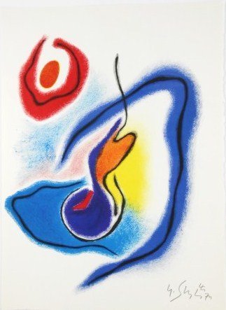 Gustave Singier (1909-1984) Signed Lithograph (1 of 2)