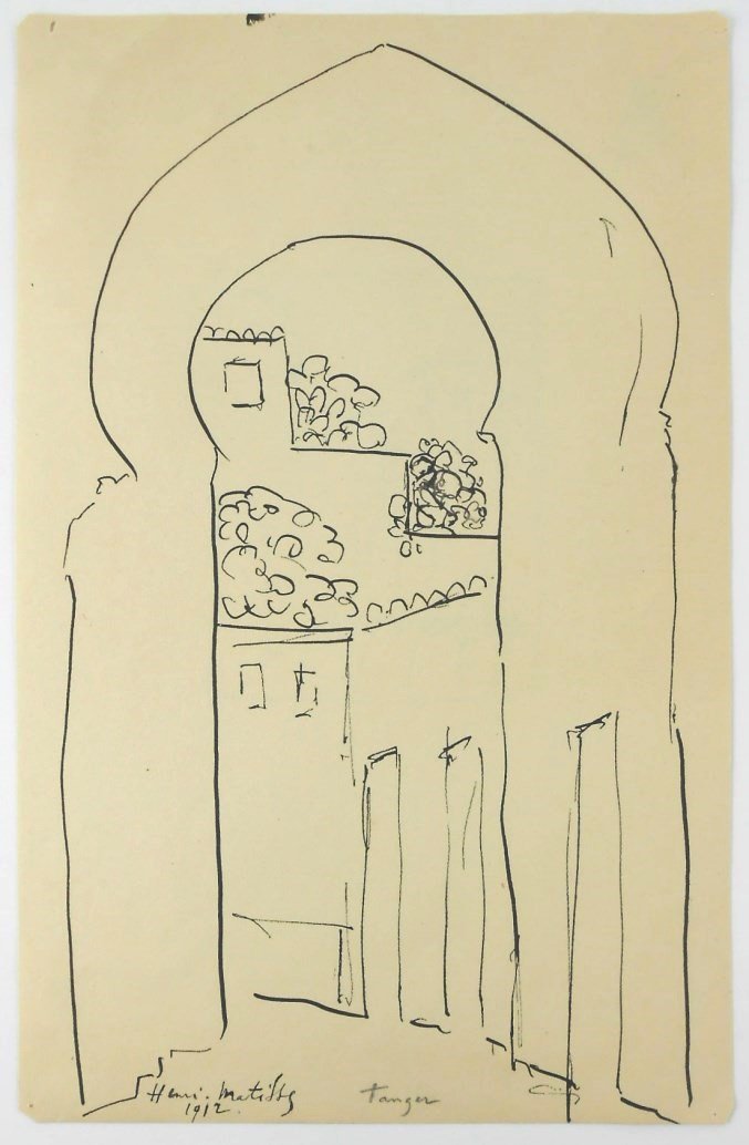 Henri Matisse (1869-1954) Pen & Ink Drawing (1 of 3)