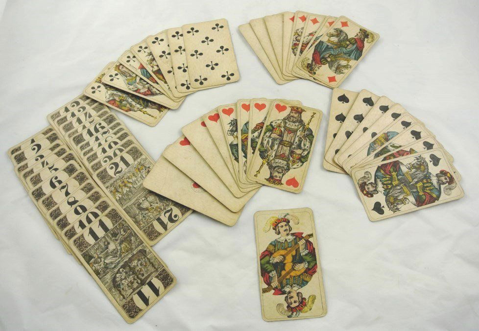 German Playing Cards, 19th Century (1 of 6)