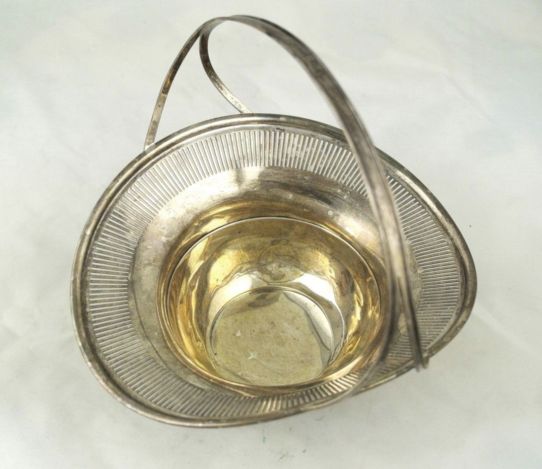 Sterling Silver Basket (1 of 3)