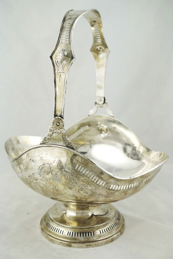 Sterling Silver Bread Basket (1 of 3)