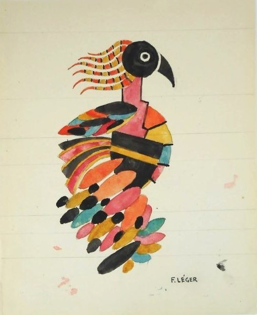Fernand Leger (1881-1955) Watercolor (1 of 3)