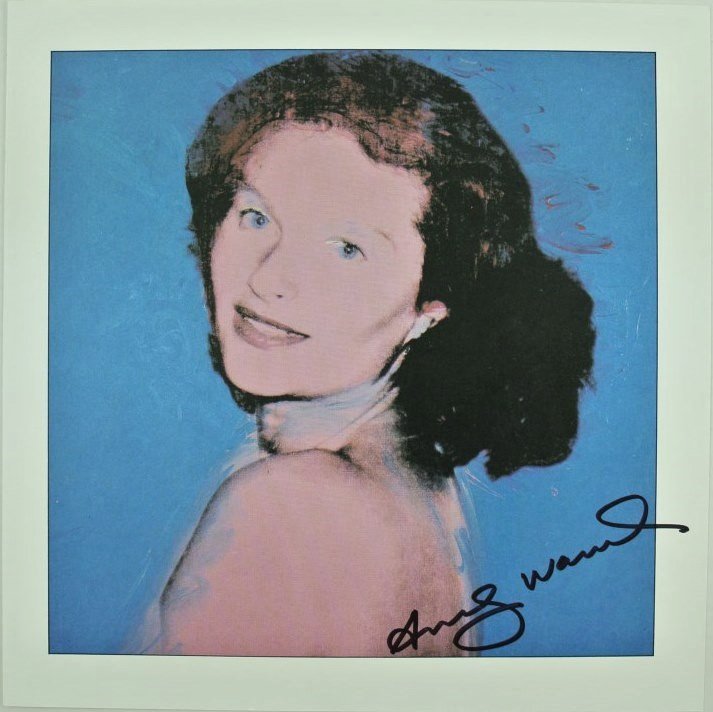 Andy Warhol (1928-1987) Signed Print (1 of 2)