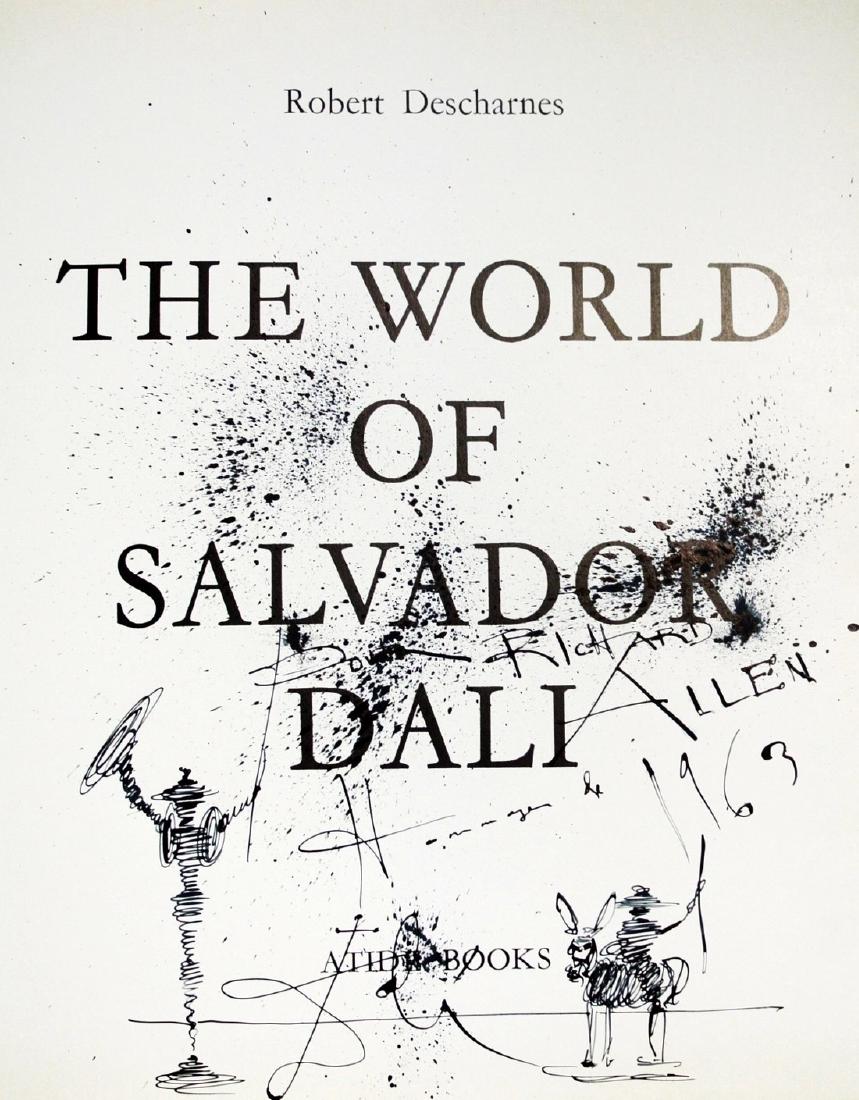 Salvador Dali (1904-1989) Book & Drawing (1 of 3)