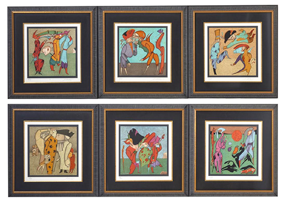 Mihail Chemiakin lithographs (1 of 10)