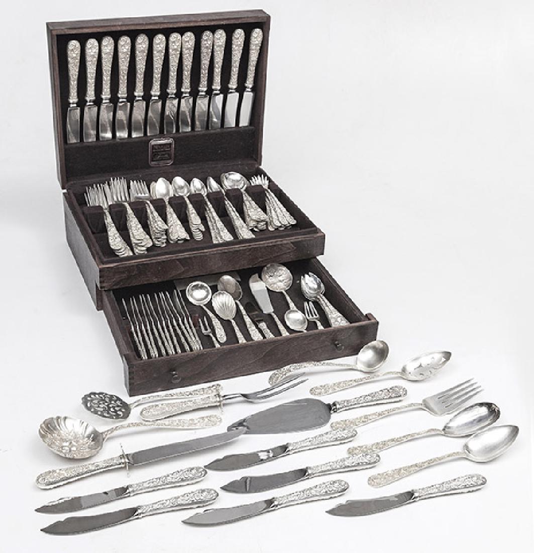 Kirk and Son Sterling Repousse Flatware (1 of 10)