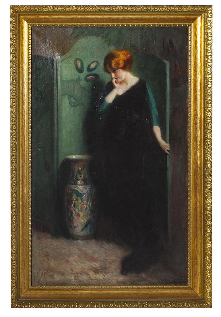 Marial Plaza Ferrand (1876-1948) Chile, Oil (1 of 10)