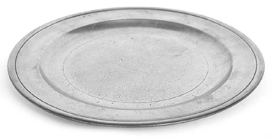 Frederick Bassett Pewter Charger (1 of 5)