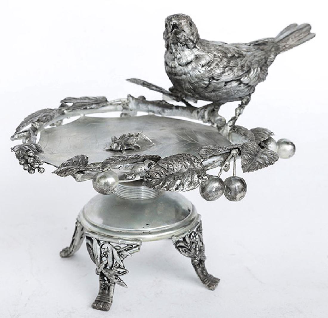 Whimsical Silver Plated Figural Tazza (1 of 8)