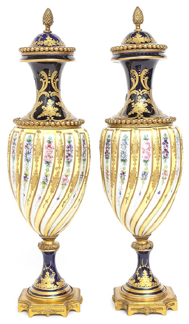 Pair Sevres Urns (1 of 7)