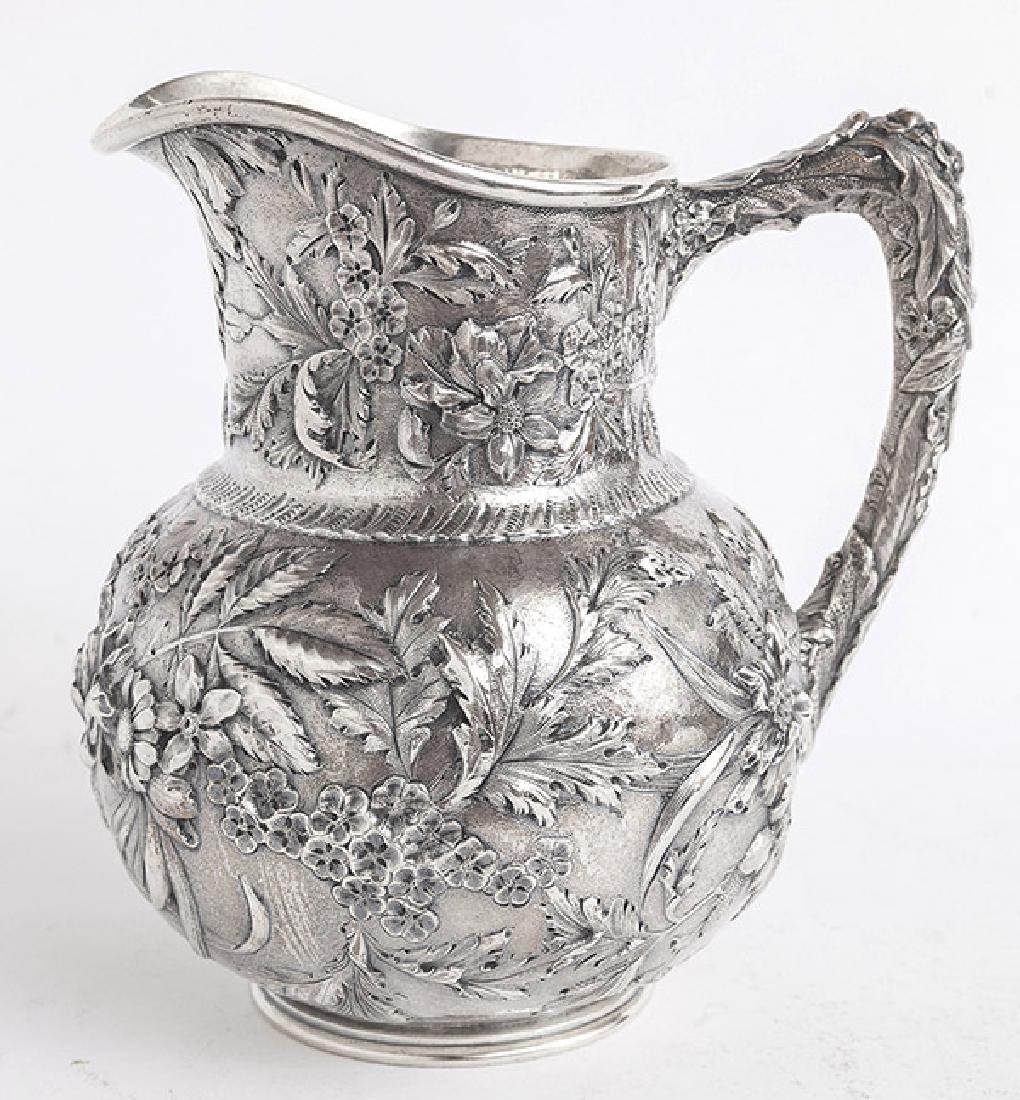 Kirk & Son Chased Sterling Pitcher (1 of 9)