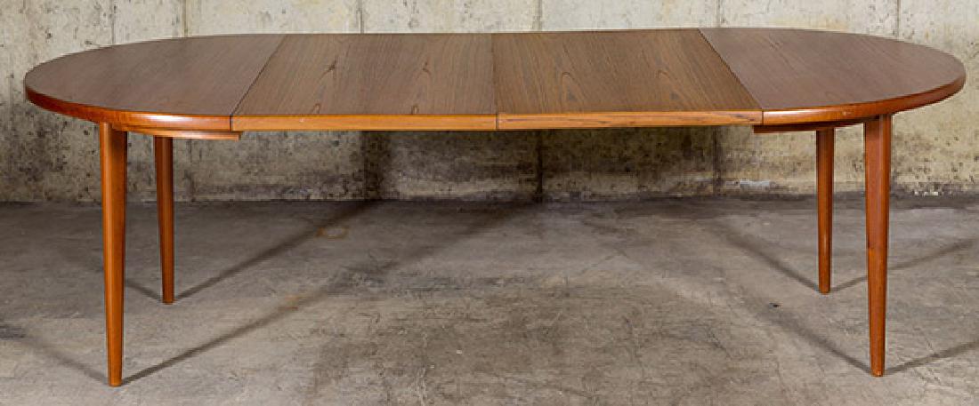 Niels O. Moller Dining Table: Dining table, No. 15, J.L. Moeller, Mobel-fabrik, Denmark, 1960. Teak. 92 1/2w x 47 1/4d x 29h