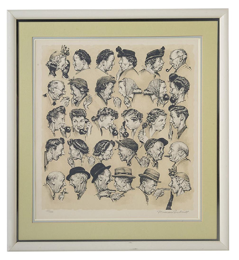 Norman Rockwell (1894-1978) Lithograph (1 of 8)