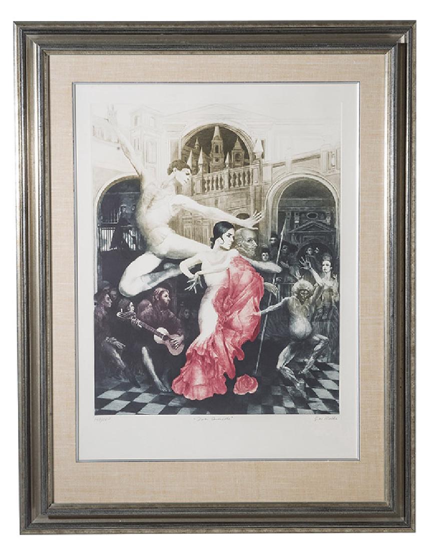 G.H. Rothe (1935-2007) Mezzotint (Poland) (1 of 7)