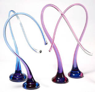 Harvey K. Littleton Glass Sculpture