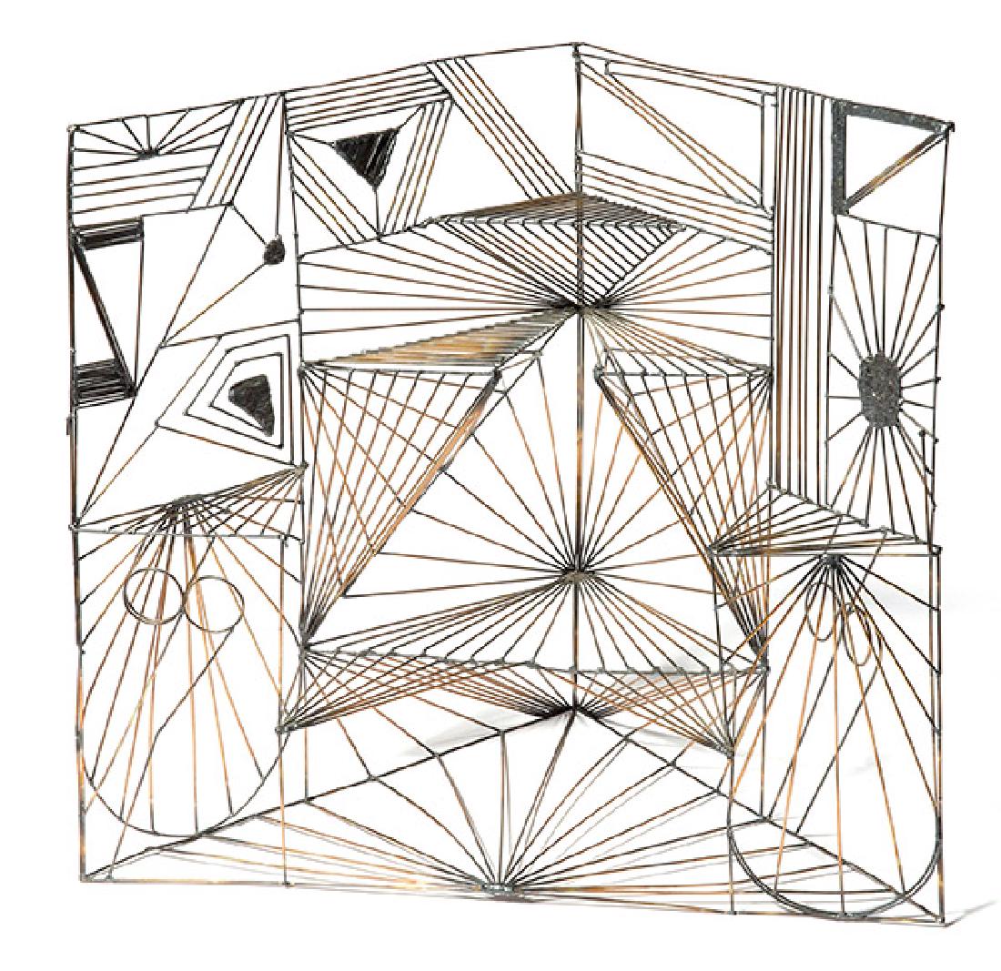 Mid Century Wire Sculpture (1 of 9)