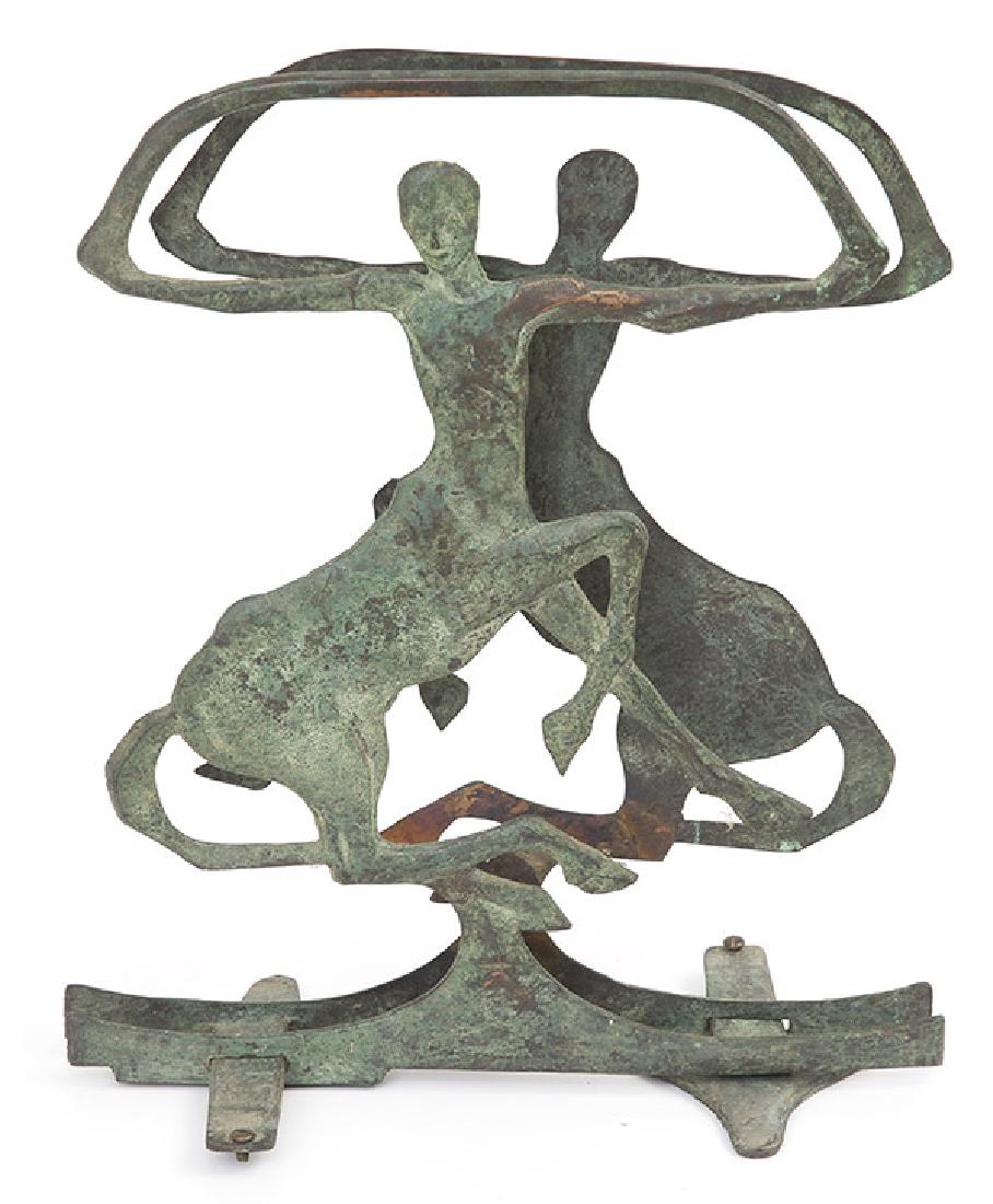 Art Nouveau Bronze Centaur Book Holder (1 of 8)